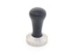 Picture of Stainless Steel Tamper Base with Black Wooden Handle (complete) 58.4 mm