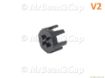 Picture of Gaggia Saeco Black Water Container Valve Insert P0049 V2